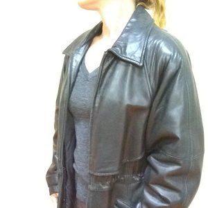 Atelier Leather Trench Coat